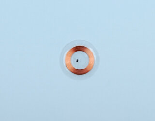 Clear Disc-Tag EM4200, 20 mm